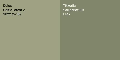 90YY 35/169 Celtic Forest 2 vs L447 Чашелистник