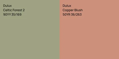 90YY 35/169 Celtic Forest 2 vs 50YR 36/263 Copper Blush