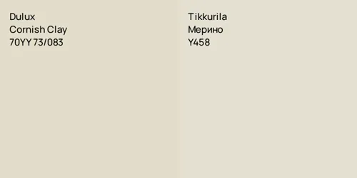 70YY 73/083 Cornish Clay vs Y458 Мерино