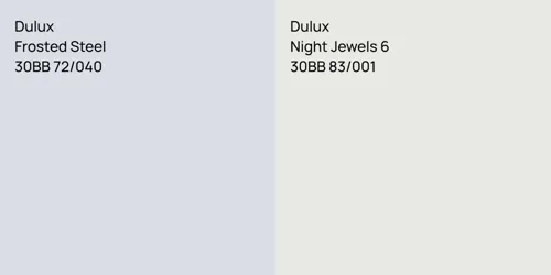 30BB 72/040 Frosted Steel vs 30BB 83/001 Night Jewels 6