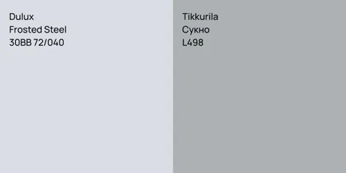30BB 72/040 Frosted Steel vs L498 Сукно