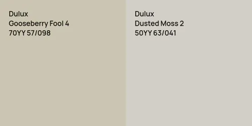 70YY 57/098 Gooseberry Fool 4 vs 50YY 63/041 Dusted Moss 2