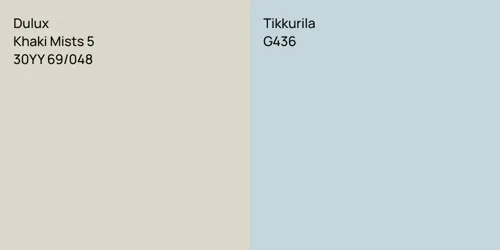 30YY 69/048 Khaki Mists 5 vs G436 null