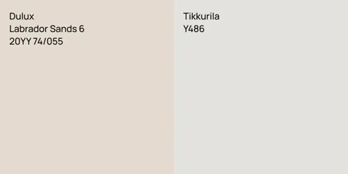 20YY 74/055 Labrador Sands 6 vs Y486 null