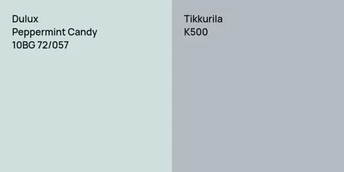 10BG 72/057 Peppermint Candy vs K500 null