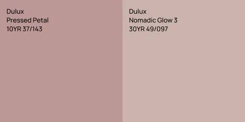 10YR 37/143 Pressed Petal vs 30YR 49/097 Nomadic Glow 3