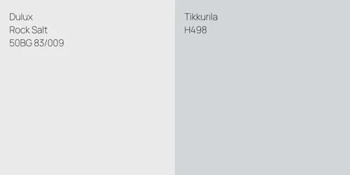 50BG 83/009 Rock Salt vs H498 