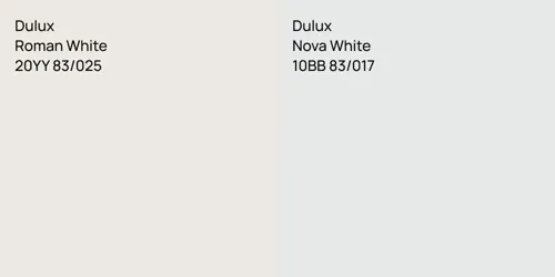 20YY 83/025 Roman White vs 10BB 83/017 Nova White
