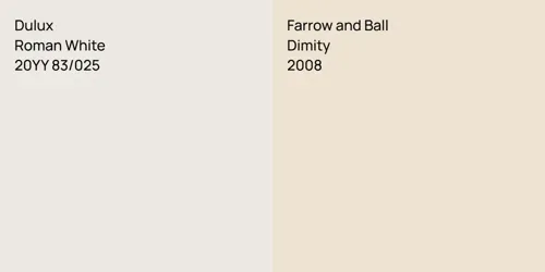 20YY 83/025 Roman White vs 2008 Dimity