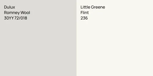 30YY 72/018 Romney Wool vs 236 Flint