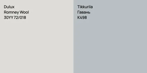 30YY 72/018 Romney Wool vs K498 Гавань