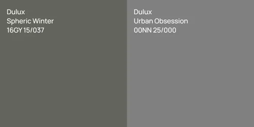16GY 15/037 Spheric Winter vs 00NN 25/000 Urban Obsession