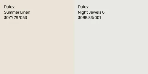 30YY 79/053 Summer Linen vs 30BB 83/001 Night Jewels 6