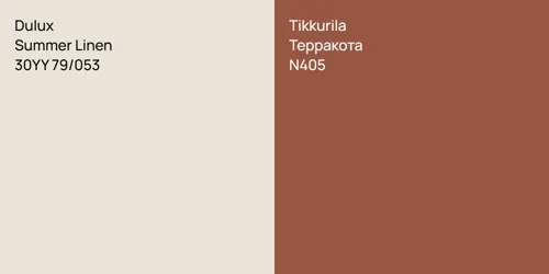 30YY 79/053 Summer Linen vs N405 Терракота