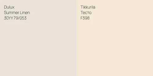 30YY 79/053 Summer Linen vs F398 Тесто