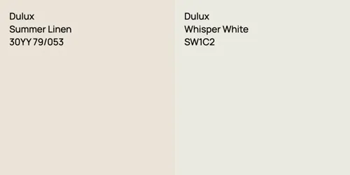 30YY 79/053 Summer Linen vs SW1C2 Whisper White