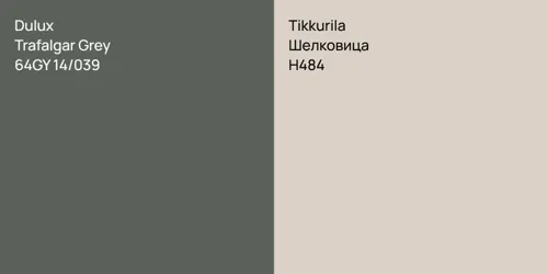 64GY 14/039 Trafalgar Grey vs H484 Шелковица