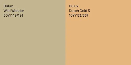 50YY 49/191 Wild Wonder vs 10YY 53/337 Dutch Gold 3
