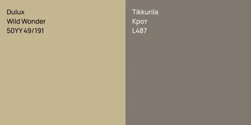 50YY 49/191 Wild Wonder vs L487 Крот