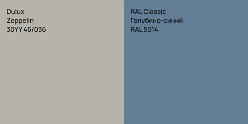 30YY 46/036 Zeppelin vs RAL 5014 Голубино-синий