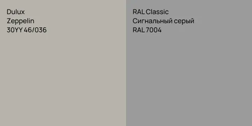 30YY 46/036 Zeppelin vs RAL 7004 Сигнальный серый