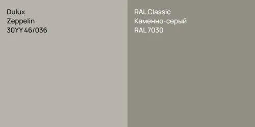 30YY 46/036 Zeppelin vs RAL 7030 Каменно-серый