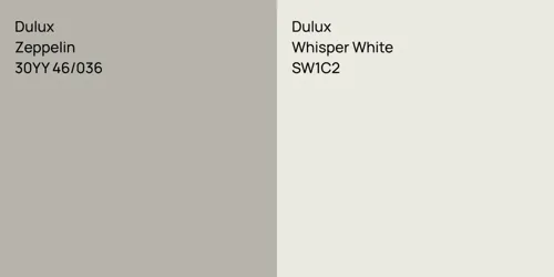 30YY 46/036 Zeppelin vs SW1C2 Whisper White