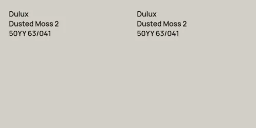 50YY 63/041 Dusted Moss 2 vs 50YY 63/041 Dusted Moss 2