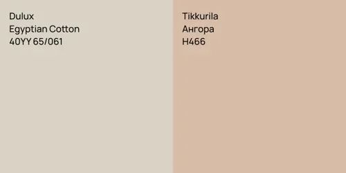 40YY 65/061 Egyptian Cotton vs H466 Ангора