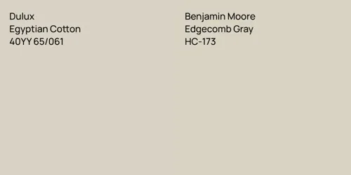 40YY 65/061 Egyptian Cotton vs HC-173 Edgecomb Gray