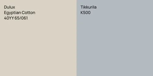 40YY 65/061 Egyptian Cotton vs K500 null