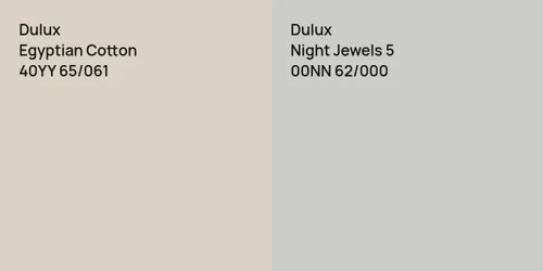 40YY 65/061 Egyptian Cotton vs 00NN 62/000 Night Jewels 5