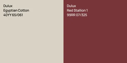 40YY 65/061 Egyptian Cotton vs 99RR 07/325 Red Stallion 1