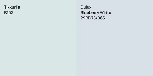 F362  vs 29BB 75/065 Blueberry White