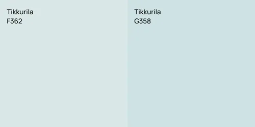 F362  vs G358 