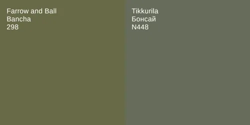 298 Bancha vs N448 Бонсай
