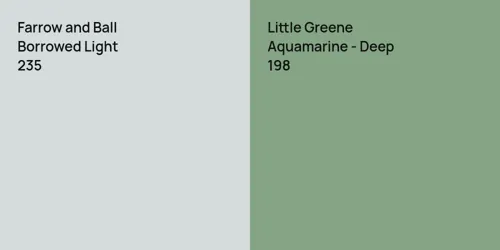 235 Borrowed Light vs 198 Aquamarine - Deep