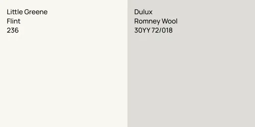 236 Flint vs 30YY 72/018 Romney Wool
