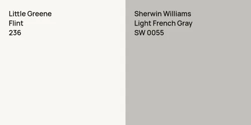 236 Flint vs SW 0055 Light French Gray