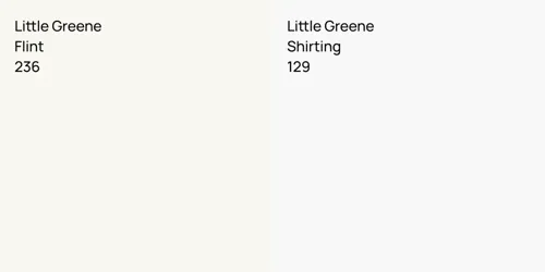 236 Flint vs 129 Shirting