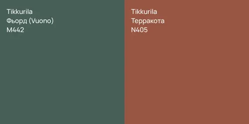 M442 Фьорд (Vuono) vs N405 Терракота