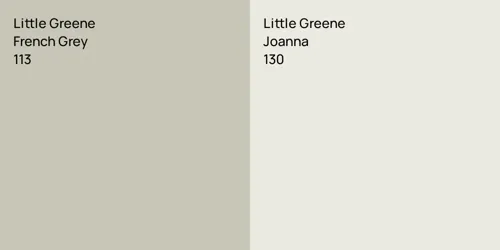 113 French Grey vs 130 Joanna