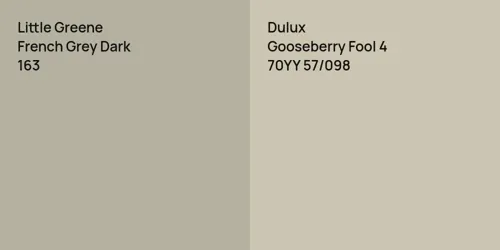 163 French Grey Dark vs 70YY 57/098 Gooseberry Fool 4