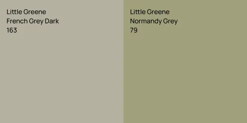 163 French Grey Dark vs 79 Normandy Grey