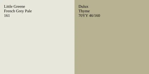 161 French Grey Pale vs 70YY 46/160 Thyme