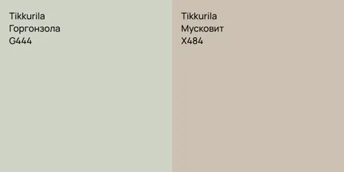 G444 Горгонзола vs X484 Мусковит