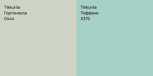 G444 Горгонзола vs X370 Тиффани