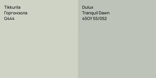 G444 Горгонзола vs 45GY 55/052 Tranquil Dawn