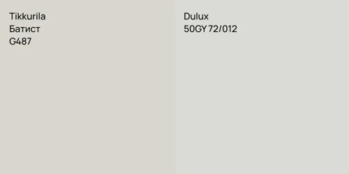 G487 Батист vs 50GY 72/012 null