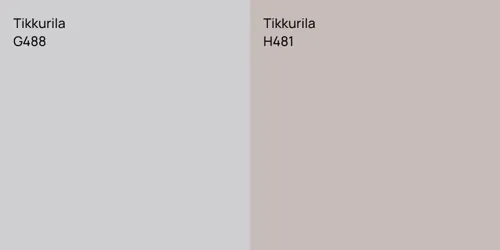 G488  vs H481 